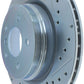 StopTech Select Sport 07-13 BMW 335i Slotted & Drilled Vented Left Rear Brake Rotor