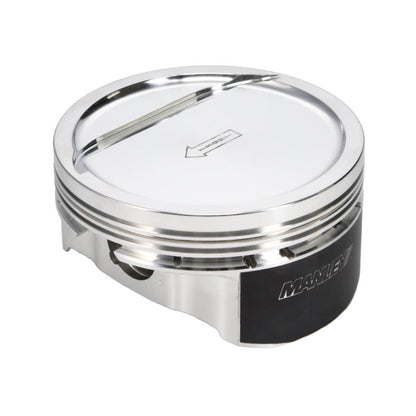 Manley Small Block Chevy LS Series 3.905in Bore - 1.115in CD - -18 cc Dish Platinum Series Pistons