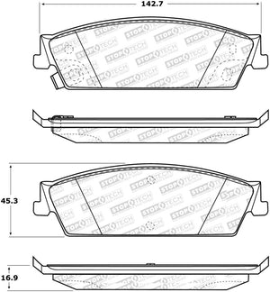 StopTech Street Select Brake Pads