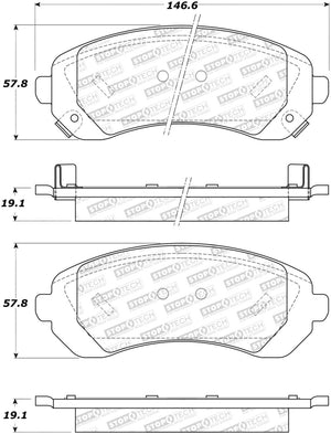 StopTech Street Brake Pads