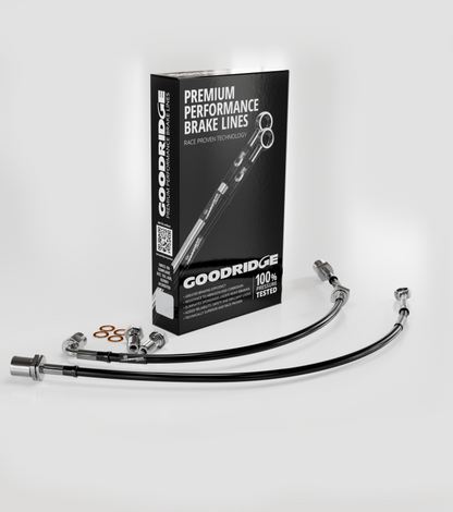 Goodridge 04-13 Mazda 3 Stainless Steel Front Brake Lines