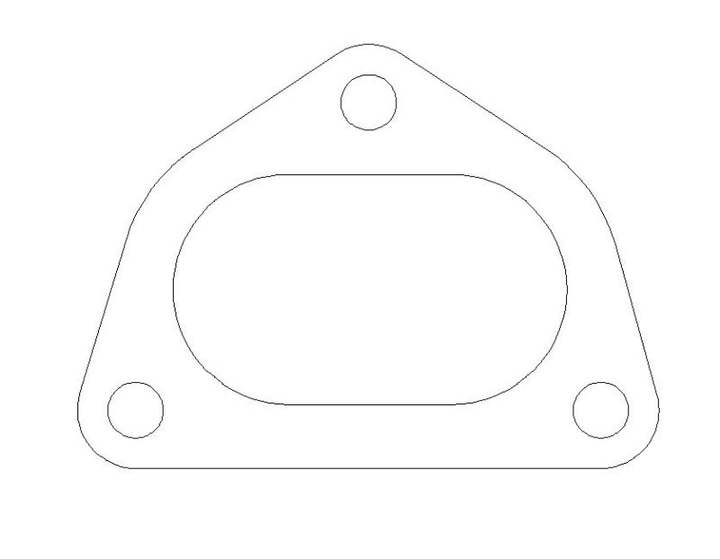 Cometic Ford/Coswroth BDA 3-Bolt .064 AM Exhaust Gasket