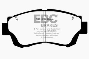 EBC 92-96 Lexus ES300 3.0 Yellowstuff Front Brake Pads