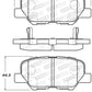 StopTech Street Brake Pads - Front