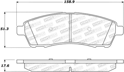 StopTech Street Brake Pads