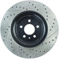 StopTech Slotted & Drilled Sport Brake Rotor - 2015 Ford Mustang Non-Brembo - Front Right