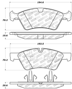 StopTech Performance Brake Pads