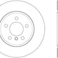 StopTech Sport 14-15 BMW 435i Rear Right Slotted Brake Rotor