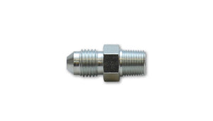 Vibrant -4AN to 1/8in NPT Straight Adapter Fitting - Steel