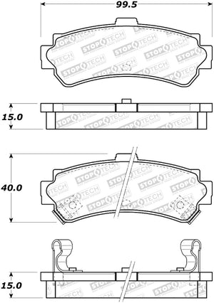 StopTech Street Brake Pads