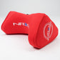 NRG Memory Foam Neck Pillow For Any Seats- Red