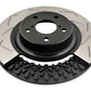 DBA 04-12 Nissan Pathfinder 4.0L Rear 4000 Series Slotted Rotor