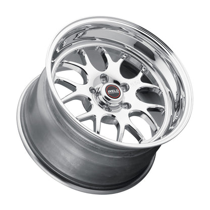 Weld S77 17x11 / 5x115mm BP / 5.8in. BS Polished Wheel - Non-Beadlock