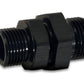 Vibrant -12AN ORB Male to Male Union Adapter - Anodized Black