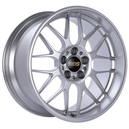 BBS RG-R 19x9.5 5x114.3 ET22 Sport Silver Polished Lip Wheel -82mm PFS/Clip Required