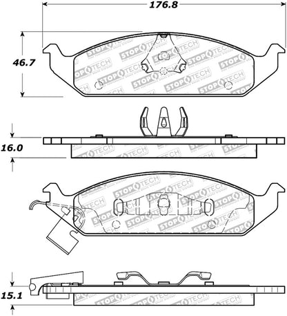 StopTech Street Brake Pads