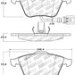 StopTech Performance 08-13 Audi TT Quattro / 12 VW Golf R Front Brake Pads