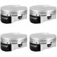 Manley 98+ Subaru WRX EJ205/STi EJ257 93mm Bore +1mm Oversize 8.5:1 CR Dish Piston Set with Rings