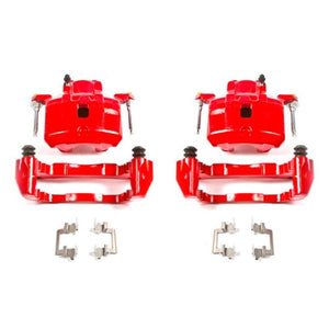 Power Stop 01-05 Chrysler Sebring Front Red Calipers w/Brackets - Pair