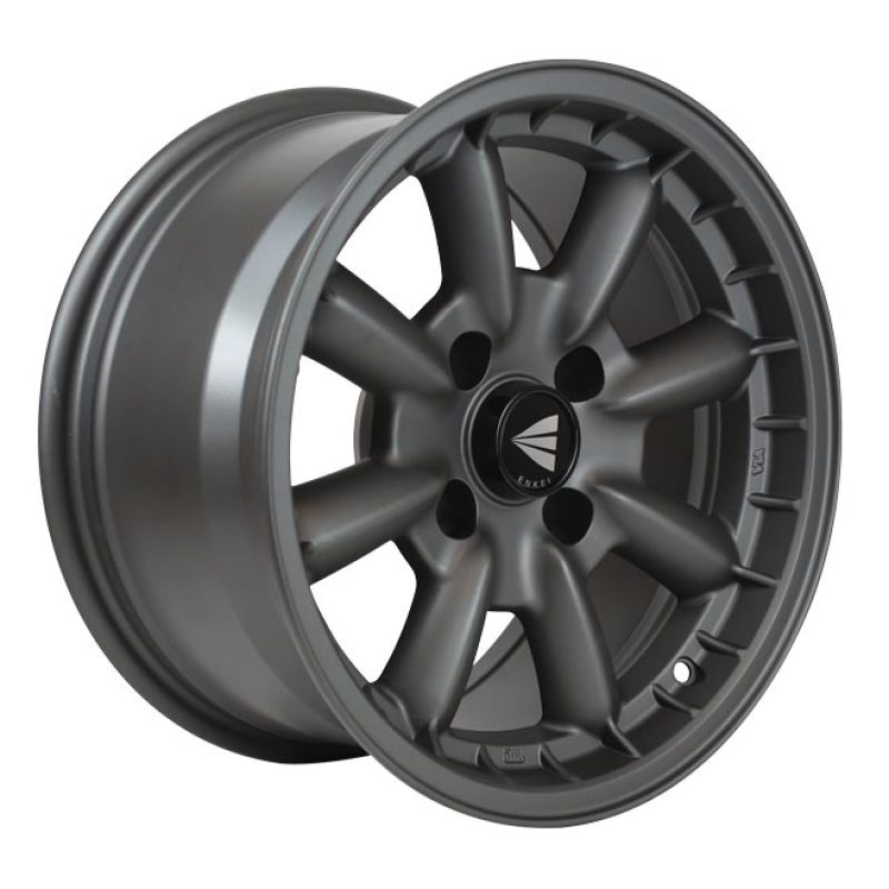 Enkei Compe 16x7 0mm Offset 4x114.3 Bolt Pattern 72.6mm Bore Dia Matte Gunmetal Wheel