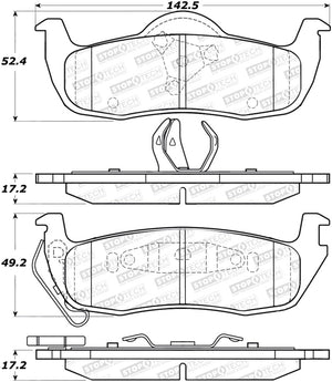 StopTech Street Brake Pads