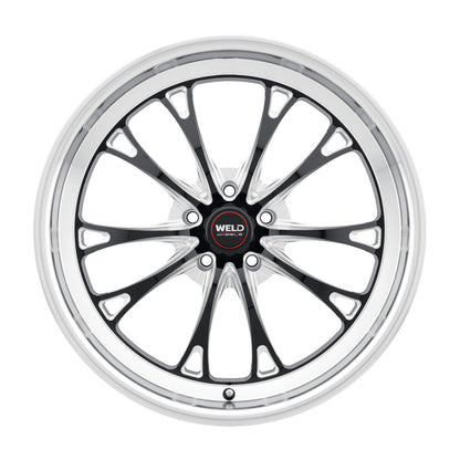 Weld S113 20X10.5 Belmont 5X120 ET38 BS7.25 Gloss Black MIL Dia 72.56