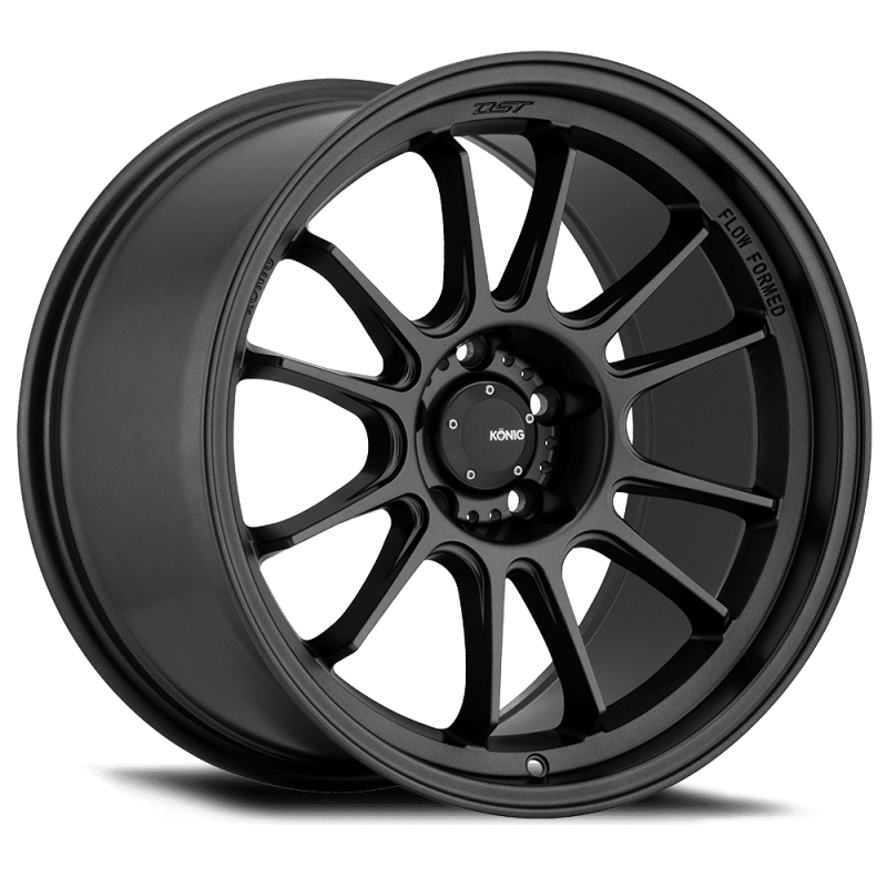 Konig Hypergram 18X10B 5X120 ET25 Matte Black Flow Formed