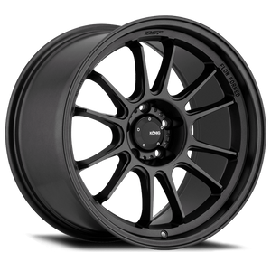 Konig Hypergram 18X10B 5X120 ET25 Matte Black Flow Formed