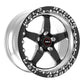 Weld S71 15x8.33 / 5x4.5 BP / 6.5in. BS Black Wheel (Low Pad) - Black Single Beadlock MT