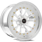 Weld Vitesse 15x10 / 5x4.5 BP / 6.5in. BS Polished Wheel - Non-Beadlock