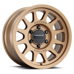 Method MR703 17x8.5 0mm Offset 6x135 87mm CB Method Bronze Wheel