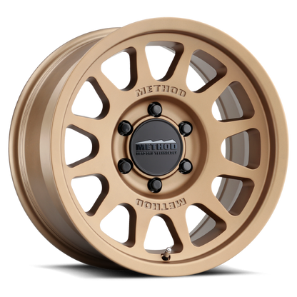 Method MR703 17x8.5 0mm Offset 6x135 87mm CB Method Bronze Wheel