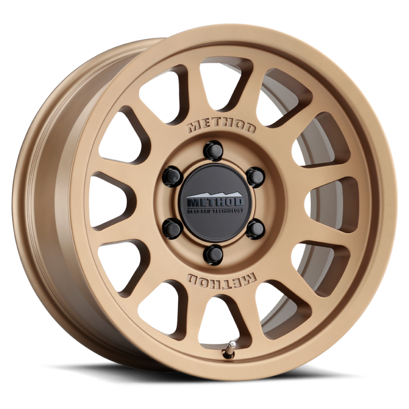 Method MR703 17x7.5 +50mm Offset 6x130 84.1mm CB Method Bronze Wheel