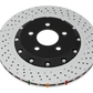 DBA Audi RS3 5000 Series Drilled Front Brake Disc