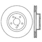 Stoptech 06-08 Subaru Legacy Wagon/Sedan 2.5i Front Cyro Performance Rotor