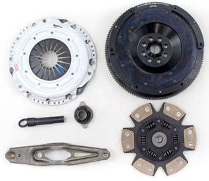 Clutch Masters 14-19 Mini Cooper 1.5L Turbo FX400 6-Puck Clutch Kit w/ Aluminum Flywheel