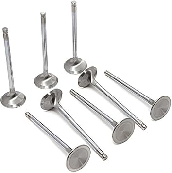 GSC P-D 4G63T Evo 1-9 / 90-98 DSM Chrome Polished Intake Valve - 35mm Head (+1mm) - SET 8