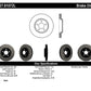 StopTech 03-09 Lincoln Town Car / 03-09 Mercury Grand Marquis Front Left Slotted & Drilled Rotor