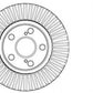 StopTech Sport Cross Drilled Brake Rotor - Rear Left