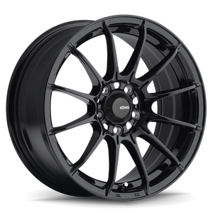 Konig Dial In 15x9 4x100 ET35 Gloss Black