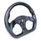 NRG Carbon Fiber Steering Wheel (320mm) Flat Bottom Matte Black Carbon