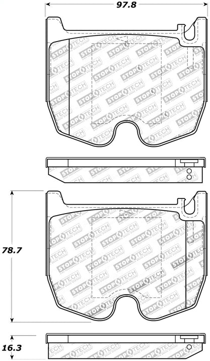 StopTech Performance Brake Pads