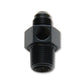 Vibrant -8AN Male to 1/4in NPT Male Union Adapter Fitting w/ 1/8in NPT Port