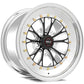 Weld Vitesse 15x10 / 5x4.75 BP / 6.5in. BS Black Wheel - Non-Beadlock