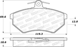 StopTech Street Brake Pads