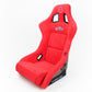 NRG FRP Bucket Seat ULTRA Edition - Large (Red Alcantara/Gold Glitter Back)