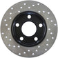 StopTech 96-01 Audi A4 Quattro / 12/98-05 VW Passat Left Rear Drilled Rotor