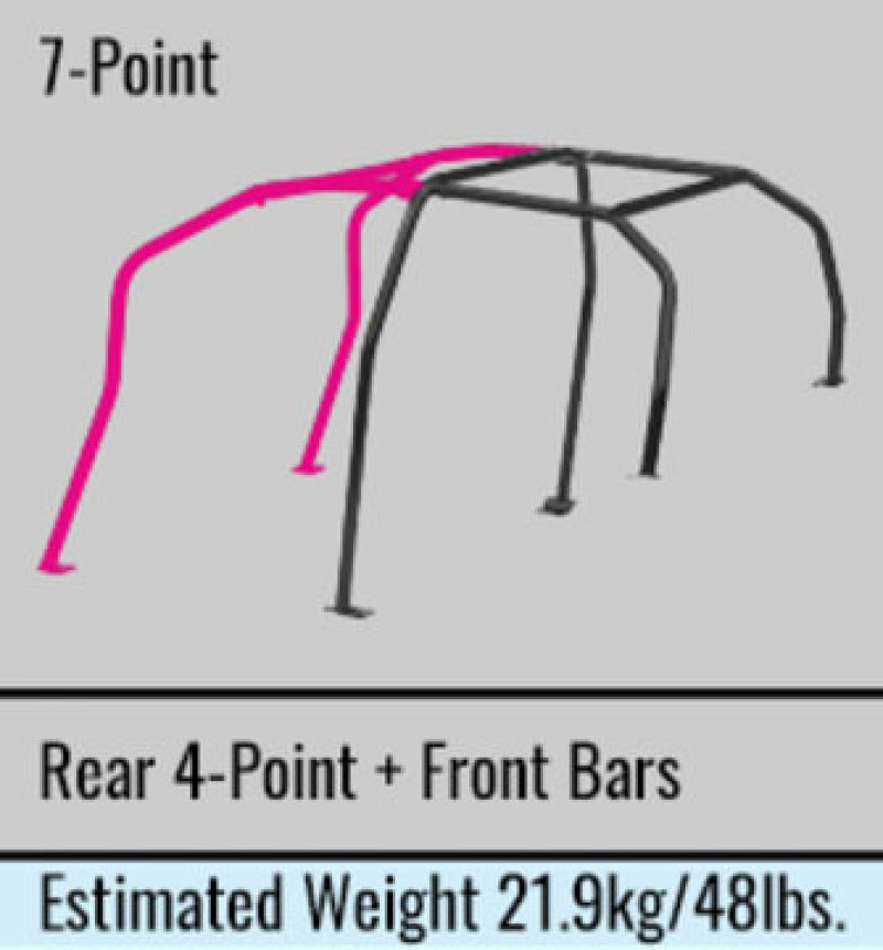 Cusco Chro-moly Roll Cage 4 Passenger 7P GC8 (S/O / No Cancel)