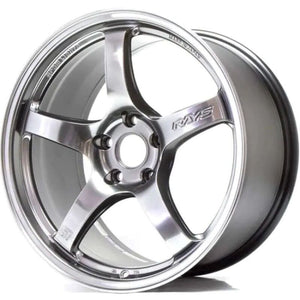 Gram Lights 57CR 19x10.5 +35 5x112 Grace Silver Wheel