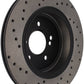 StopTech 01-07 BMW M3 (E46) / 00-04 M5 (E39) Drilled Left Rear Rotor